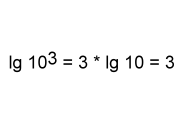 Logarithmusgesetz Beispiel